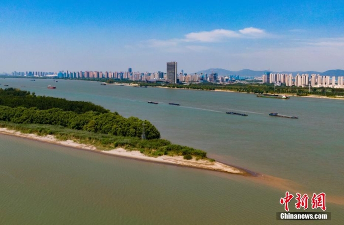 資料圖:長江南京段。 泱波 攝